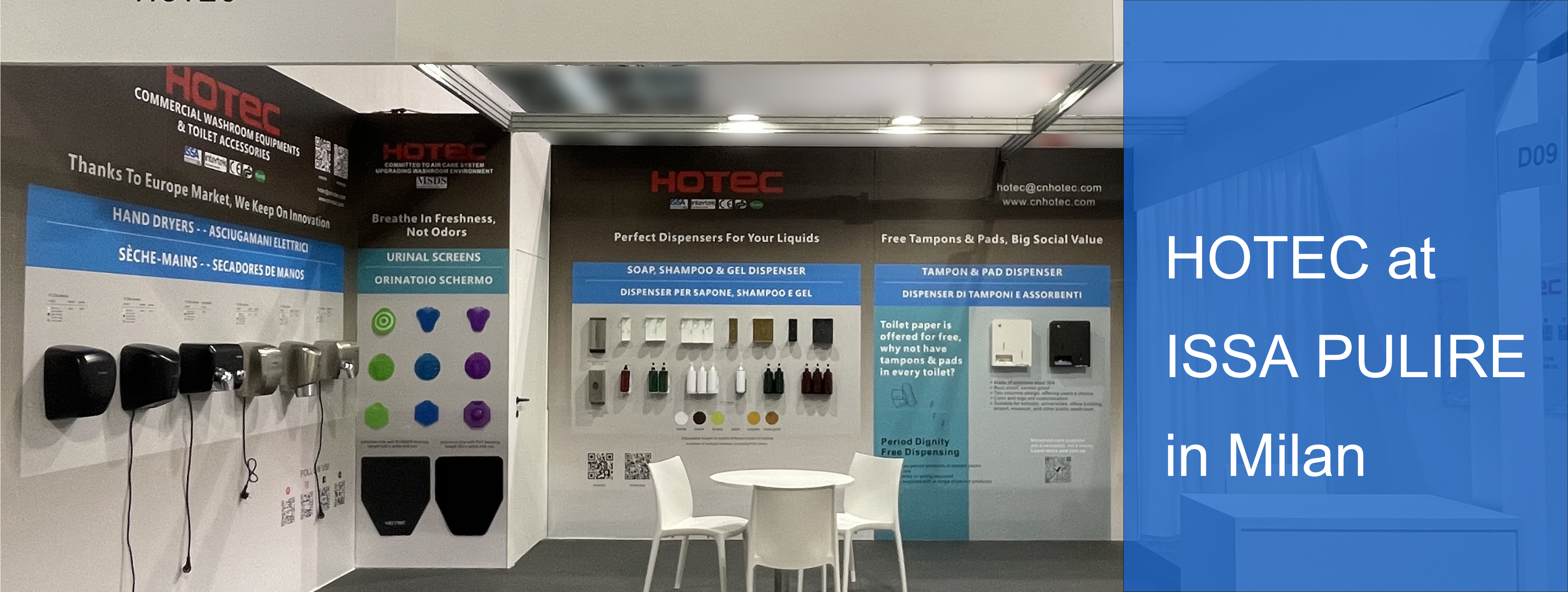 Hotec Participated In ISSA PULIRE 2025