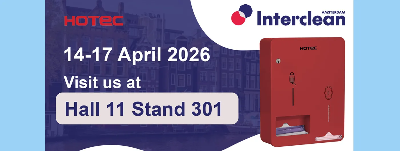 HOTEC is heading back to Interclean Amsterdam, the world's most advanced cleaning and hygiene show!