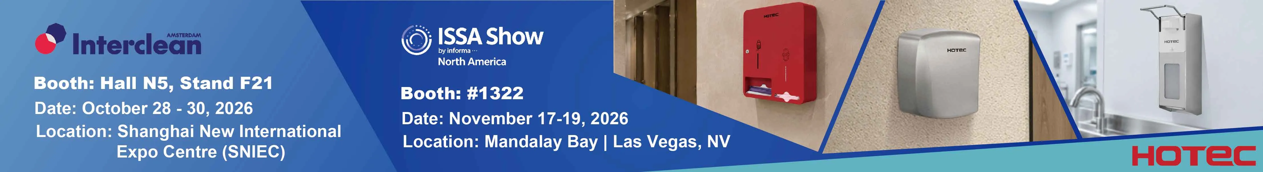 HOTEC is heading back to ISSA Show North America 2026